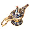 Aladdins Wunderlampe Blechware Retro Europäische Handwerkskunst Legierung Ein Kreativer Bastel-Arrangement-Artikel Wunschlampe