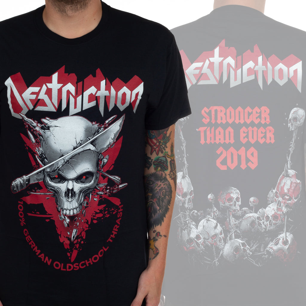 Destruction Diabolical Tour Band TShirt Cotton Graphic Tee Unisex Women Summer Streetwear Top