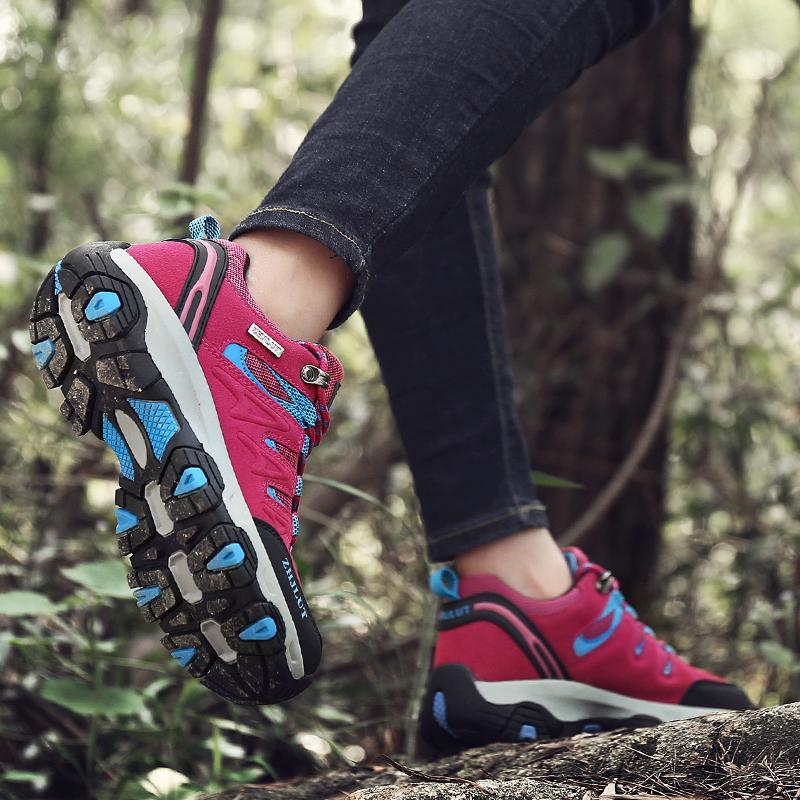 36-47 Couple Large Anti Slip Comfortable Fashion Travel Hiking Shoes Outdoor Hiking Shoes Casual Sports Shoes