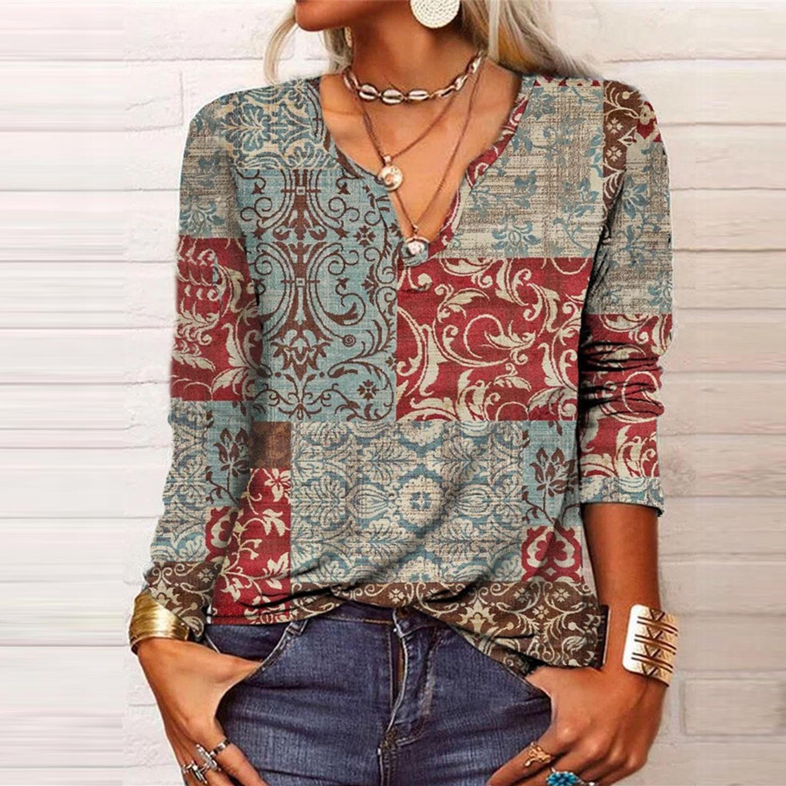 

Женская новая модная футболка с длинным рукавом и принтом на пуговицах, тонкий топ, повседневные топы XXL серый