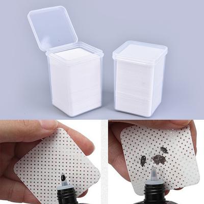 Bouteille de colle pour cils greffés, chiffon pour essuyer la bouche, tampon de coton pour nettoyer la colle, serviette pour enlever les cils
