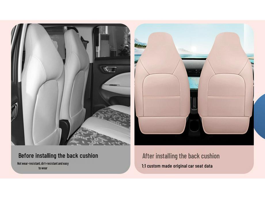 2022 Leapmotor T03 Star Diamond Leather Car Seat Cover, Gold Edition, All-Season.