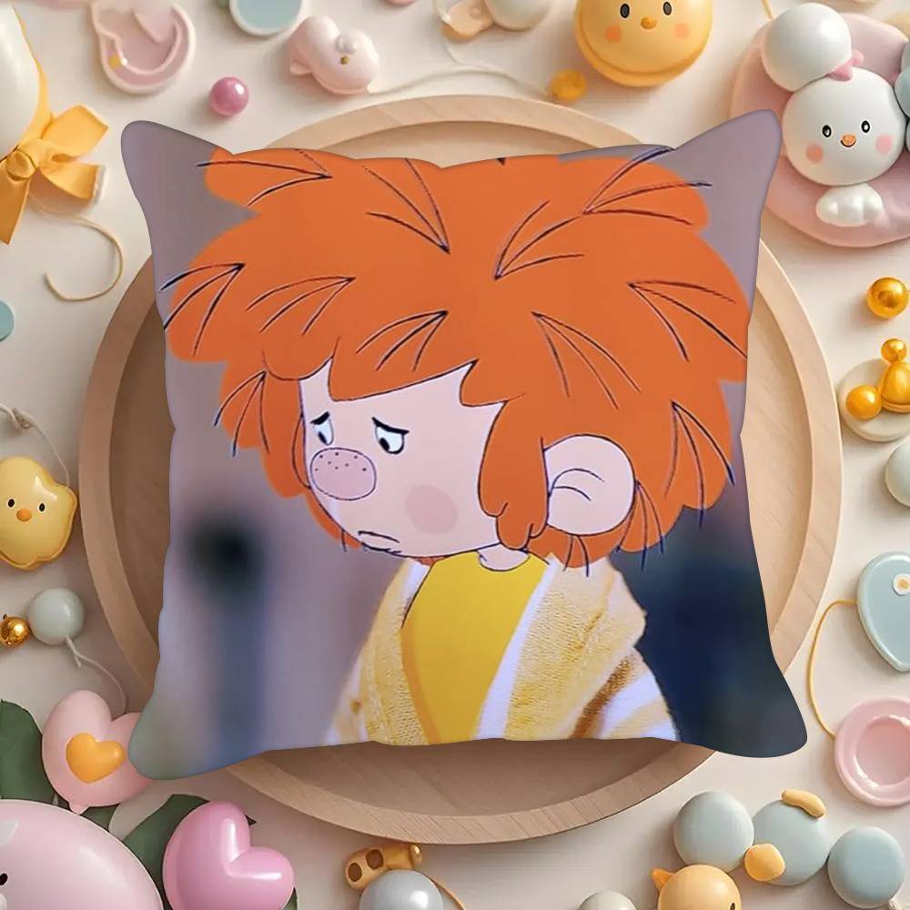 

ТЕЛЕВІЗІЙНИЙ МУЛЬТФІЛЬМ M-Meister E-Eder und Sein P-Pumuckl Наволочки чохли для подушок вітальня дивани домашній декор подарунки 16x16Inch