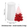 Moule 3D en Silicone pour arbre de noël, époxy irrégulier en forme de feuille de pin de cèdre, pour artisanat en résine, bougie, savon