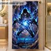 Beach TowelSolo Leveling Custom Name Text Personalized Soft Towel for Beach Pool Indoor Home Decor Gift