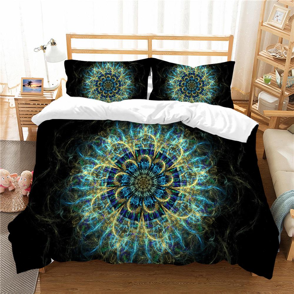 Bohemian Series Digital Printing Bedding Two Or Three Pieces Polyester
