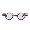 Retro Anti-UV Sunglasses Small Round Square Retro Steam Punk Glasses Cycling Sunglasses  Men