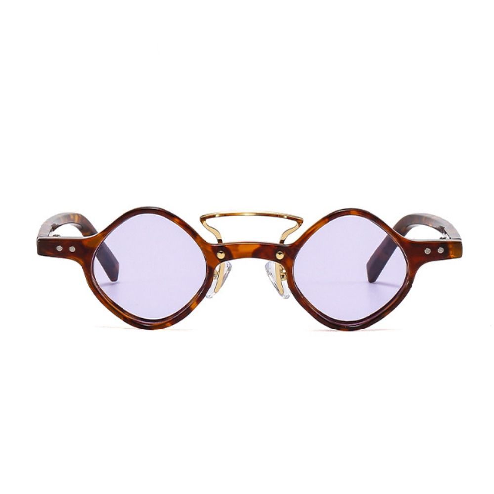 Retro Anti-UV Sunglasses Small Round Square Retro Steam Punk Glasses Cycling Sunglasses  Men