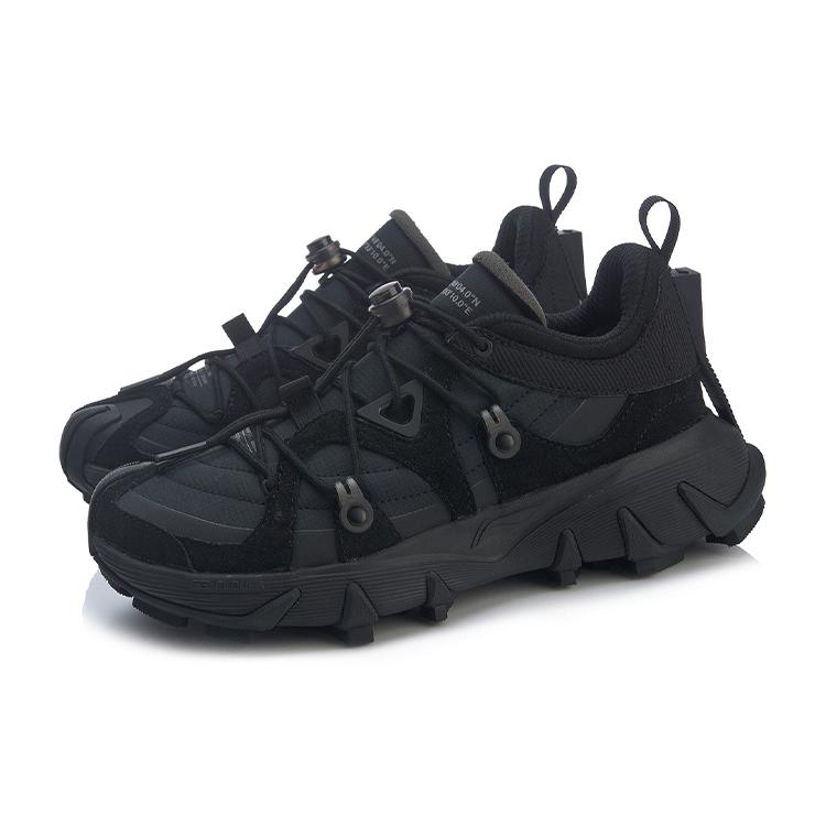 Li Ning Wu Xing 1 Basketball Shoes Women's Low top Black AGBR016-12