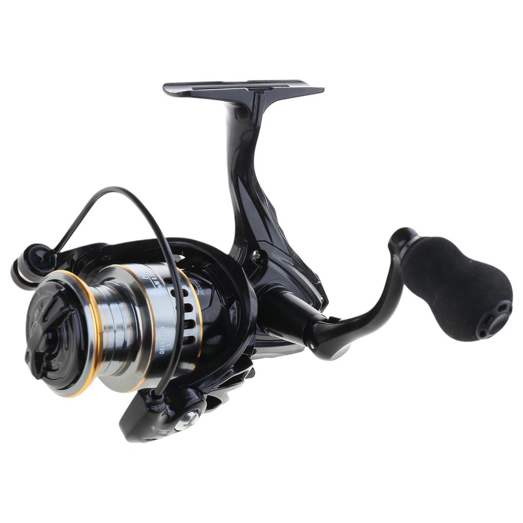 Professional Carp Fishing Reel HE1000-7000 Fishing Spinning Reel for Freshwater Handle Interchangeable 5.2:1 Gear Ratio