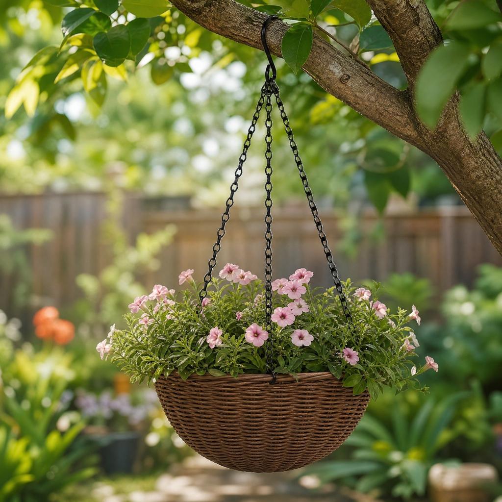3-Pack 16-Inch Hanging Basket Chains for Bird Feeders, Wind Chimes and Outdoor Decor