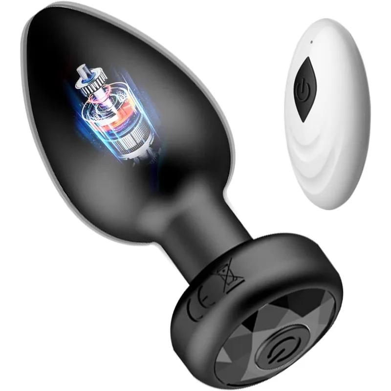 Wireless Remote Vibrating Butt Plug Anal Vibrator Sex Toys for Women Ass Dildo Prostate Masturbation Massager Men and Couples