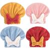 Super Absorbent Hair Towel Wrap for Wet Hair, Microfiber Hair Drying Caps Soft