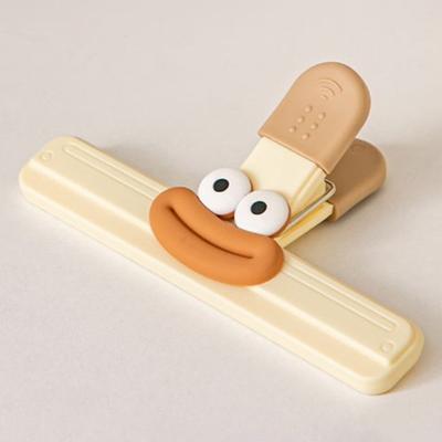 Clips para sellar alimentos, clips para papas fritas, clips para bolsas de comida para refrigerador, fotos novedosas, labios con forma de salchicha, clips para bolsas de refrigerio para la cocina