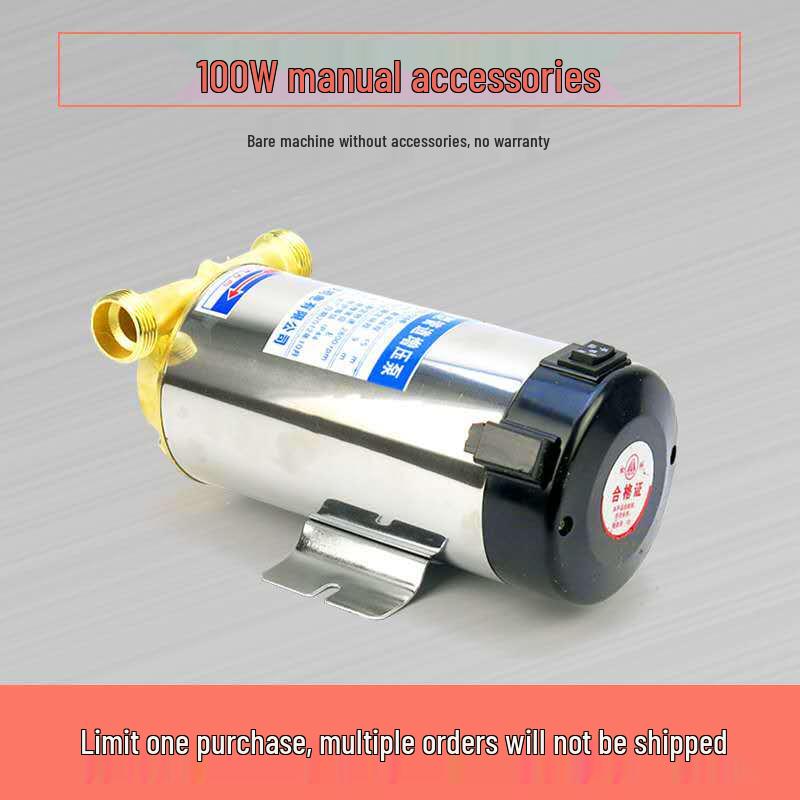 Edelstahl Automatische Druckerhöhungspumpe für Warm- & Kaltwasserhahn: 90/100/120/150W Ganzhaus-Rohrleitungsheizung.