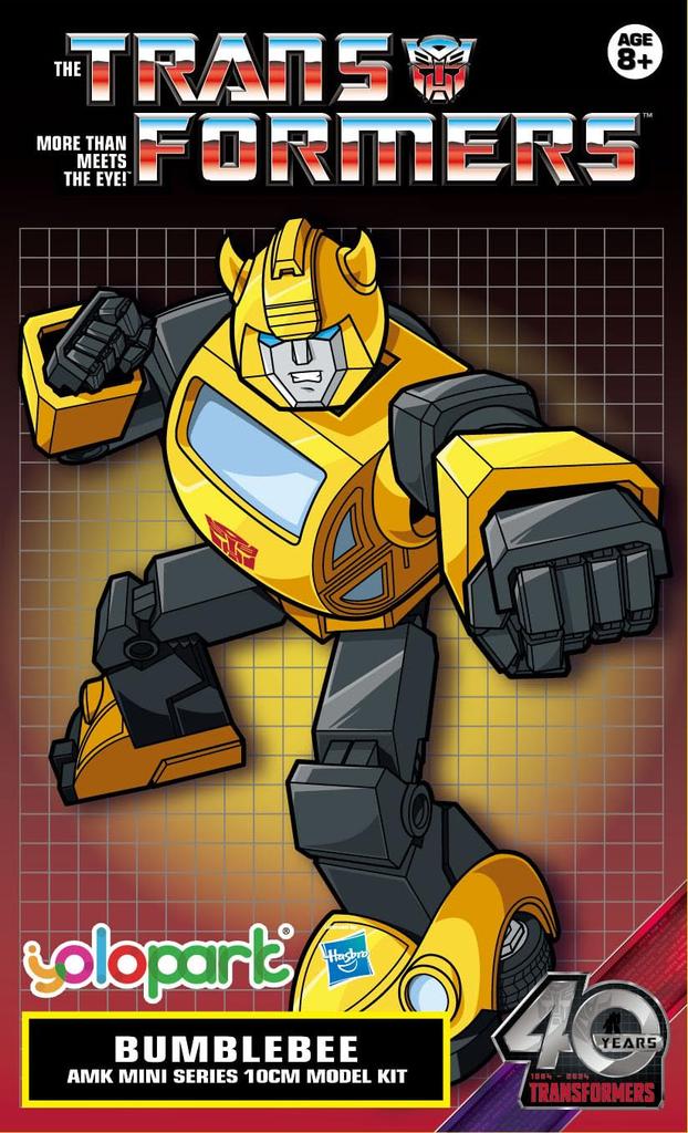 Doyusha Transformers AMK MINI Series 02 Bumblebee Non-Scale Painted Plastic Model
