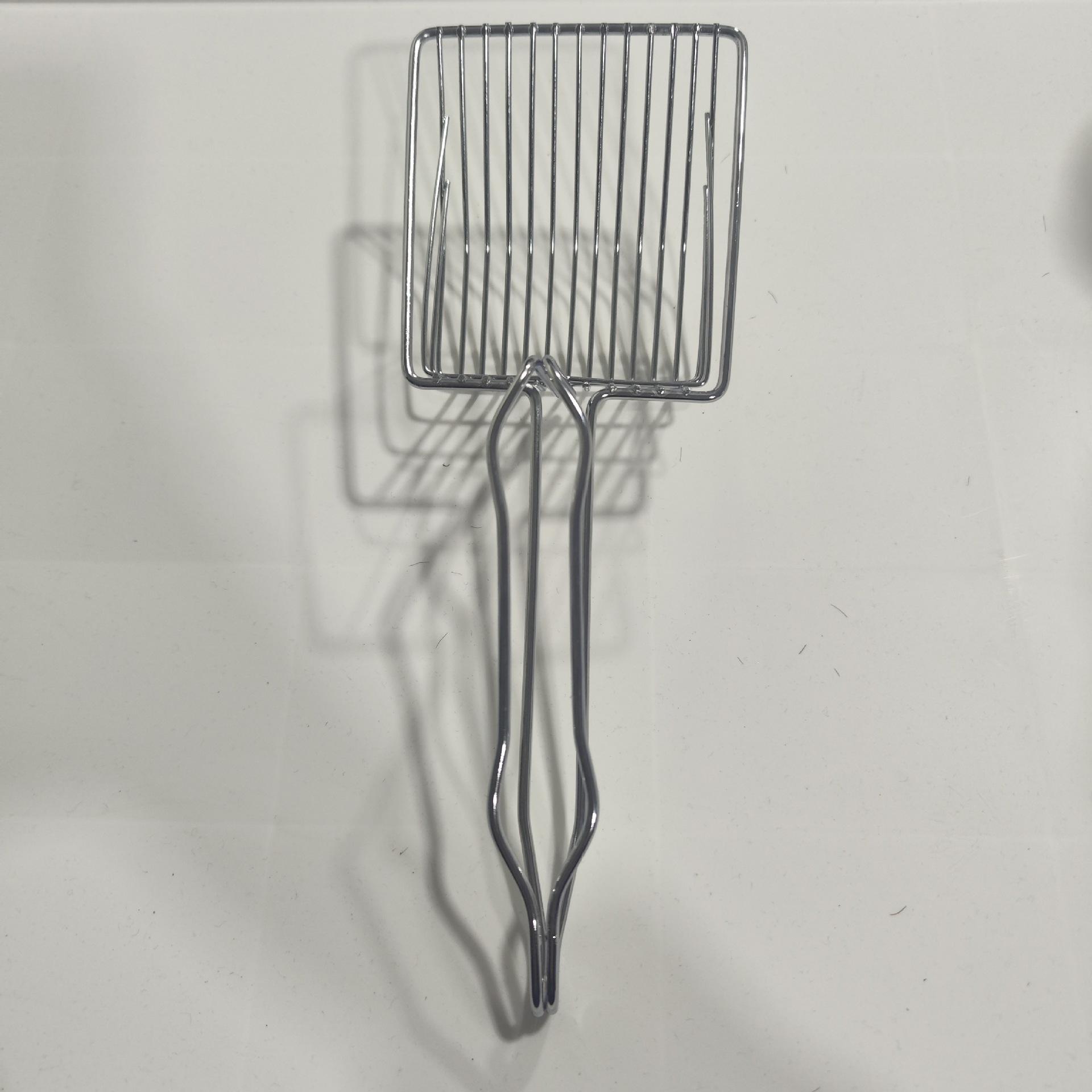 Fine hole large cat litter shovel spot tofu litter bentonite metal cat litter shovel fine hole cat toilet shit shovel artifact cat litter scoop