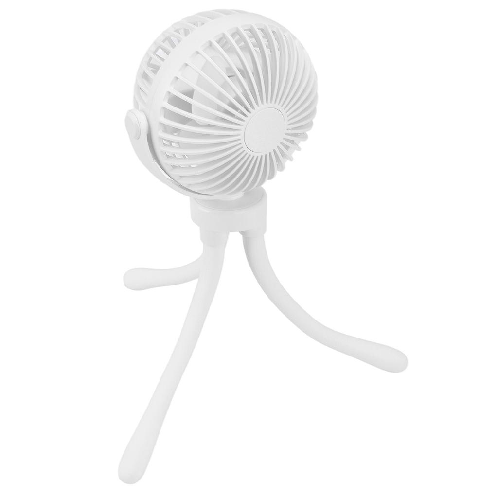 Stroller Fan Universal Adjustment Octopus Baby Fan 2500 to 4400RPM USB Charge Portable Fan with