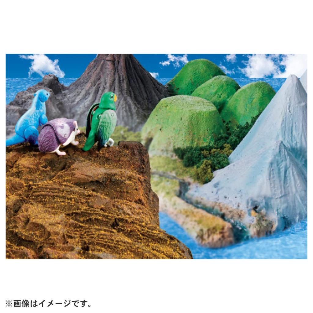 Takara Tomy Ania Adventure Continent Ania Kingdom Otter Village Animal Set Pearl (White Ver.)