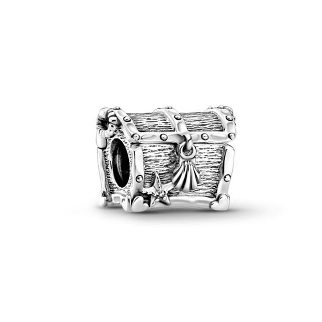 New Ocean Series Charms Mermaid Dolphin Sailing Boat Bead Fit Original Coppereuropeans Bracelet Women Jewelry Gift