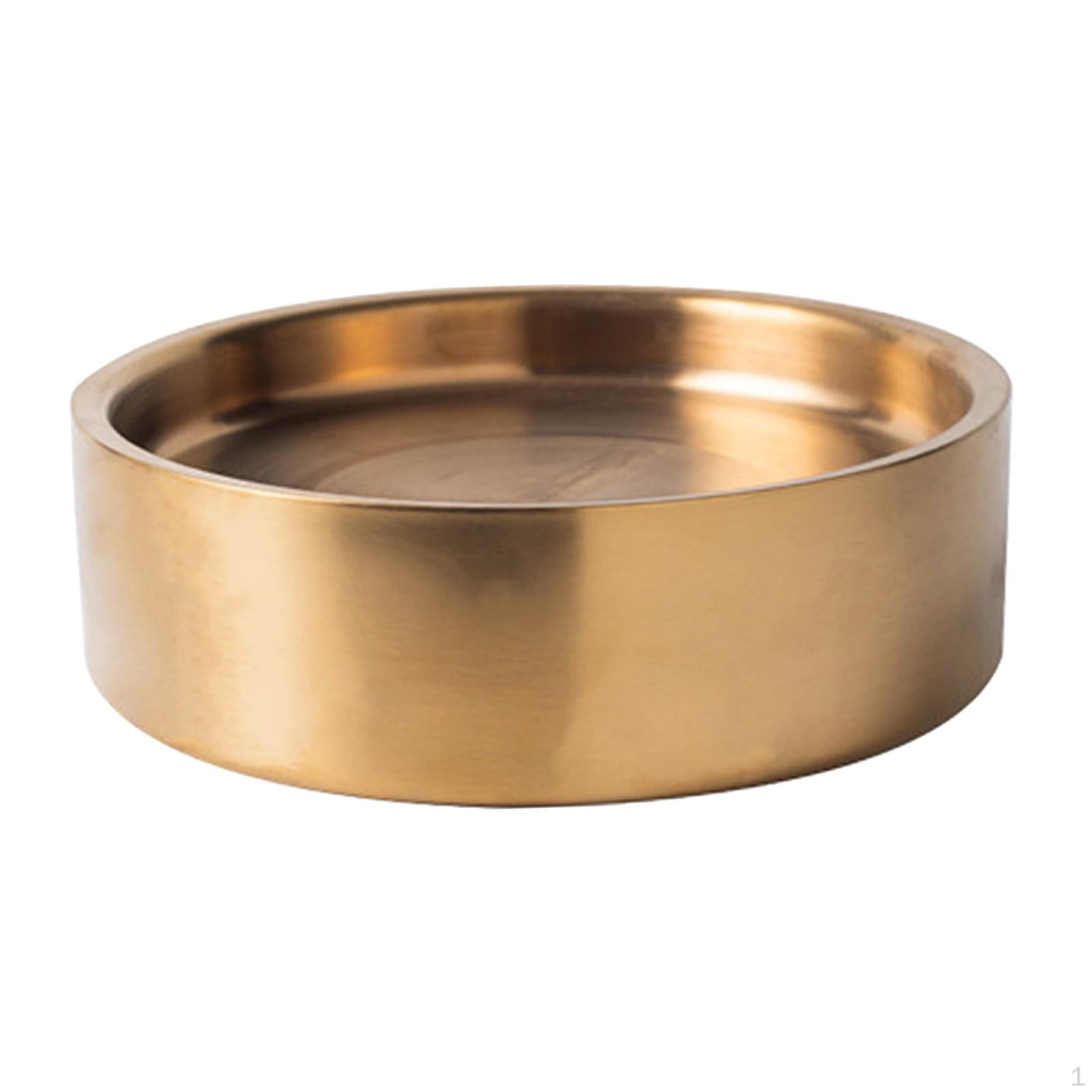 

Чаша, блюдо для подачи коктейлей, охлажденное блюдо для сашими, мелкая подставка для 22cm Gold