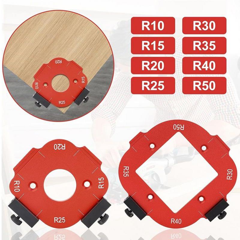 Router Templates For Woodworking Templates Routing Guide Set Aluminum Alloy Arc Cutting Auxiliary Tool For