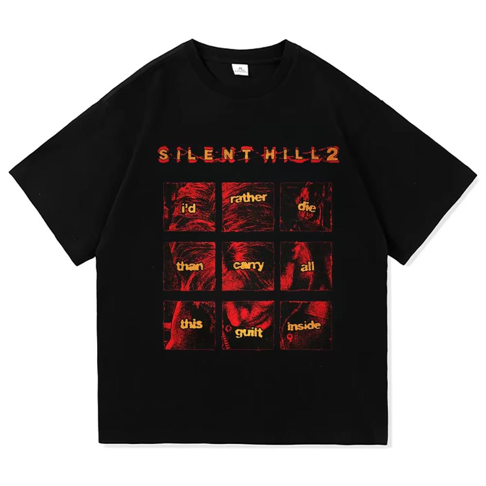 Unisexs Pyramid Head Silent Hill Round Neck Tees New Arrival TShirt T Shirts Cotton Tops Funny Short Sleeve