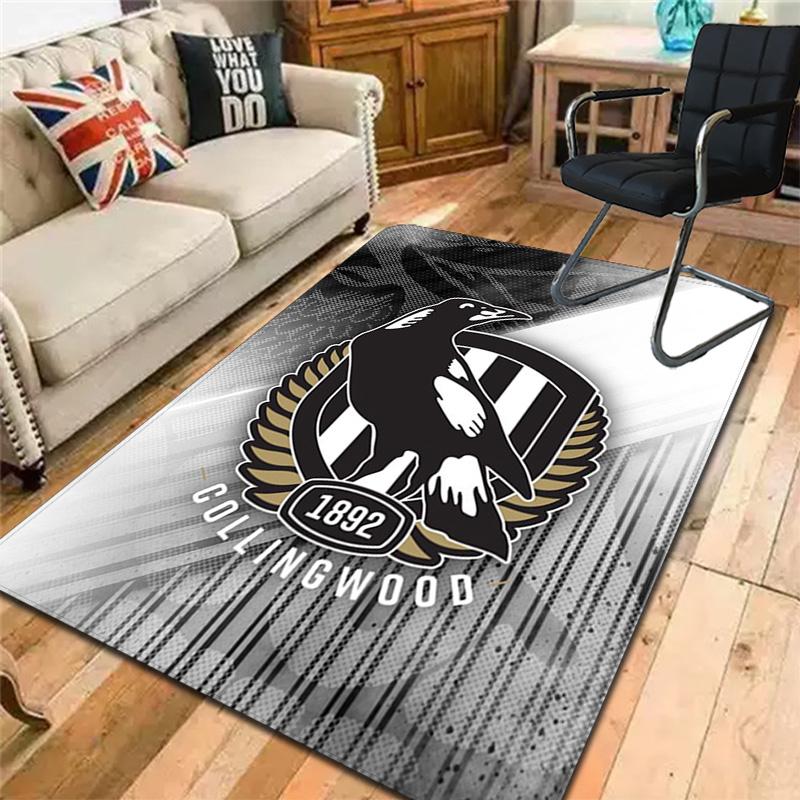 Collingwood FC Rug Floor Mat for Living Room or Bedroom Soft and Comfortable Carpet a Gift for Birthday and Holiday.DFF0925301