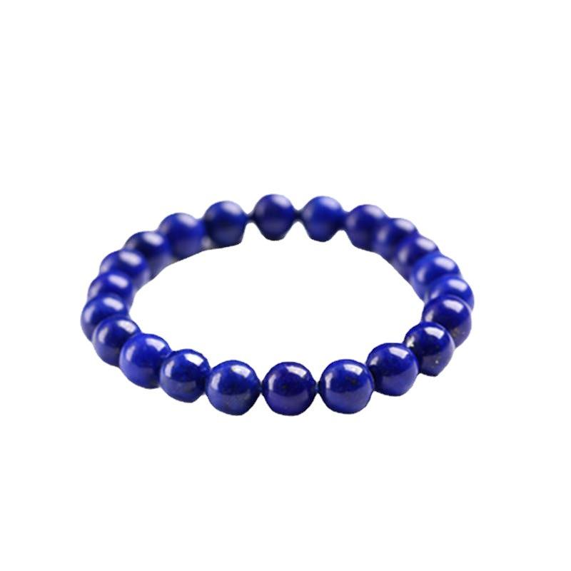 Natural Lapis Lazuli Bracelet Unpolished, unglued imperial lapis lazuli bracelet Crystal jewelry with lapis lazuli