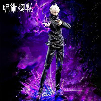 31cm/12.2in Anime Jujutsu Kaisen Figure Gojo Satoru Action Figures Pvc Statue Desktop Ornamen Collection Model Toys Gifts Poseable Articulated Scale 2