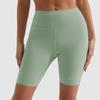 Ola Breeze Summer Thin Yoga Shorts Fifth Pants Women's Hip Lift Quick-Drying High Waist Seamless Fitness Cycling Pants