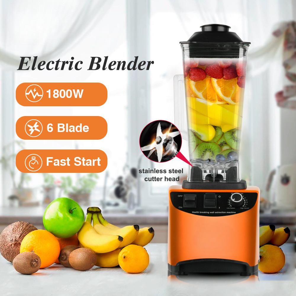 High Power Household Fruit Juicer Kitchen Food Processing Equipment Multi Functional Electric Food Blender