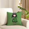 Suzanne Woolcott santoro Gorjuss Cushion Cover Reversible Plush Pillow Cover Soft Fluffy Home Decor for Sofa Bedroom