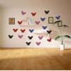 12Pcs Butterfly Stickers 3D Flash Color Wall Stickers for Home Decor Gold Silver Red Blue Stickers for Tile Window Diy Wall Art