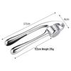 Zinc Alloy & Stainless Steel 304 Garlic Press: Manual Peeler, Crusher, Mince, Stir, Paste, Mash Tool