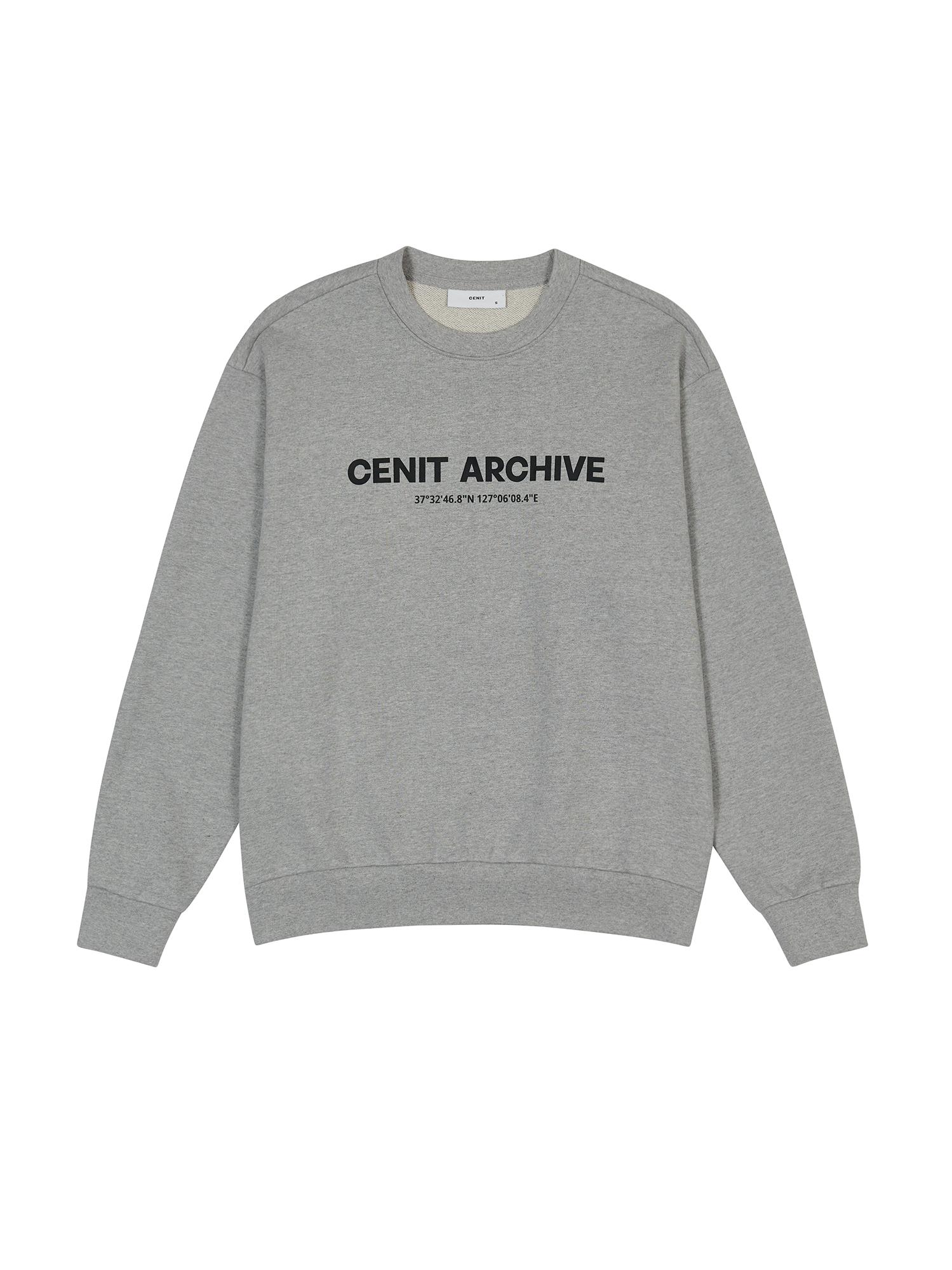 Базовая толстовка Senit Серая Gray/S