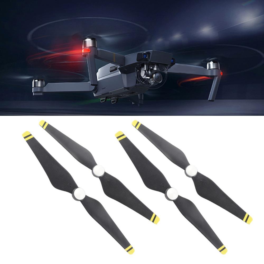 2 Pairs / 4Pcs Yellow Edge 9450S Propellers Quick Release Propeller  For DJI Phantom 4/4 Pro/Pro+
