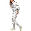adidas Originals Jackets Unisex Silver Hooded Moderate Other HN5854