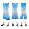 Customizable Men's and Women's Breathable Basketball Training Camp Jersey & Shorts Set
