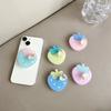Colorful Strawberry Rotatable Phone Airbag Holder Lazy People Watching TV Shows Desktop Back Sticker Extendable Portable Support Stand