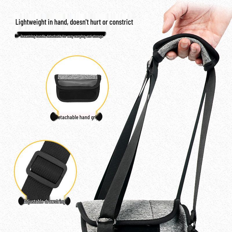 Grenzüberschreitender Reiserucksack zur Rückenstützung für ältere oder verletzte Hunde