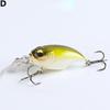 Luya Zubehör 38mm/6g Angelgerät Crankbait Schwimmköder Crank Bait Swimbait