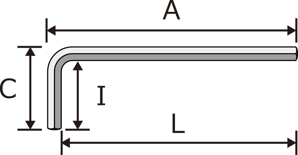 SIGNET Hex Wrench Set 35009 9-Piece