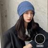 New big head circumference pile hat men's spring and autumn pullover hat bag head knitted hat hip hop cold hat wool hat women