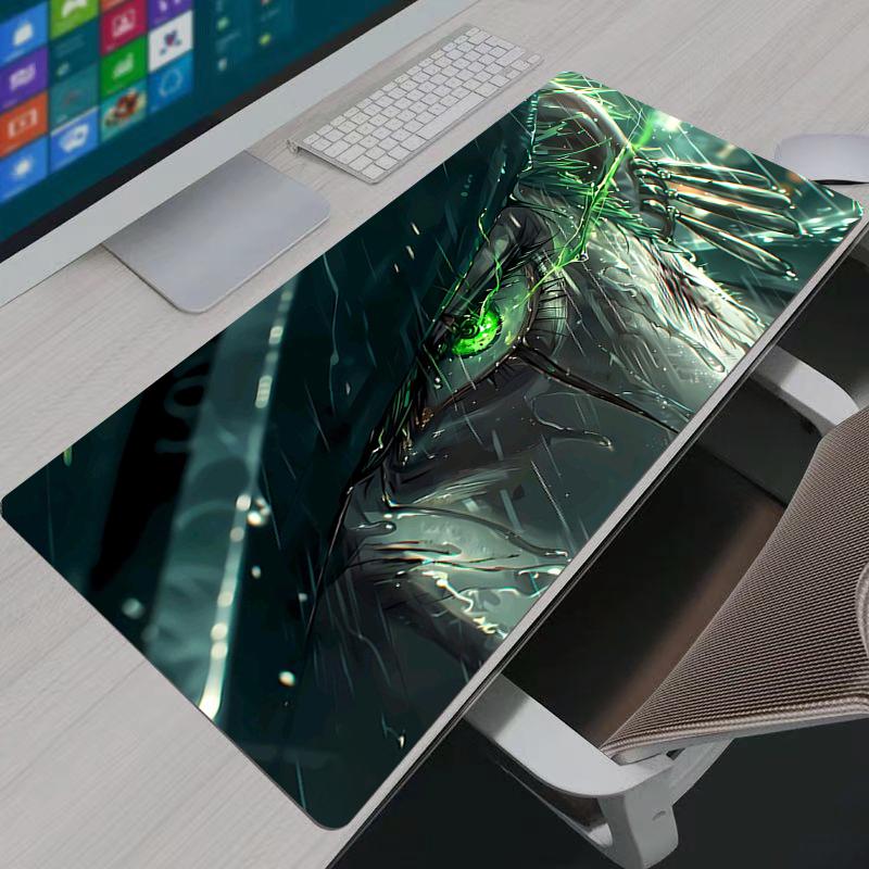 Gaming Mouse Pad Gamer Home Computer HD Mousepad XXL One Piece Zoro Keyboard Pad Carpet NonSlip Office Mouse Mats Cool For LOL
