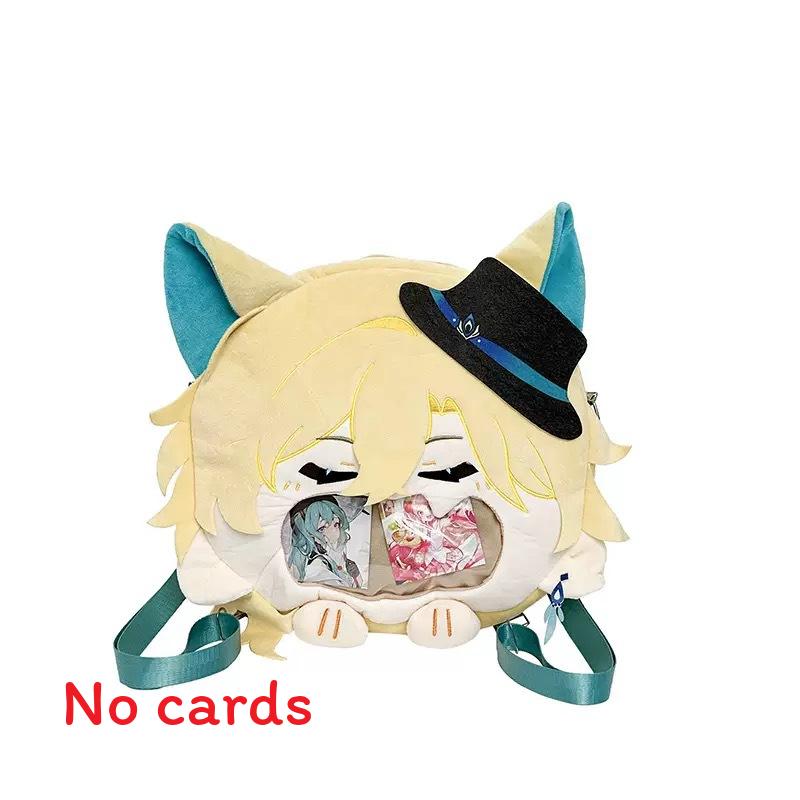 

Карлос Кафка Геншин Мультяшный Аниме Игры Сумка через плечо Рюкзак Для Ежедневного Использования Sandgold