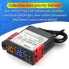 STC-3028 Dual Digital Temperature Humidity Controller 12V 24V 220V Thermoregulator Thermostat for Heating Cooling in Incubator