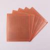 5 gab. 7*9/15*18 cm Vienpusēja prototipēšanas plate Breadboard Universālā plate Eksperimentāla Bakalīta Vara Plates Plate Dzeltena