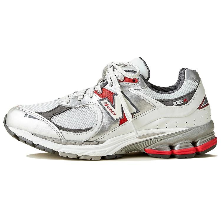 New Balance 2002R Silver Metallic Team Red Men s M2002RLB EU 37