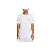 Nike T Shirts Men's White Crew Neck Moderate Straight Fit DX1082-100